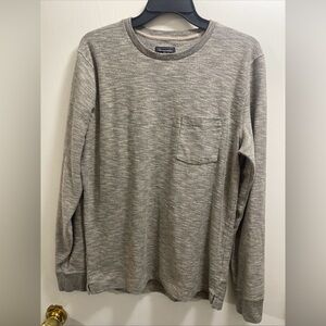 Abercrombie & Fitch Heather Gray Long Sleeve Tee
